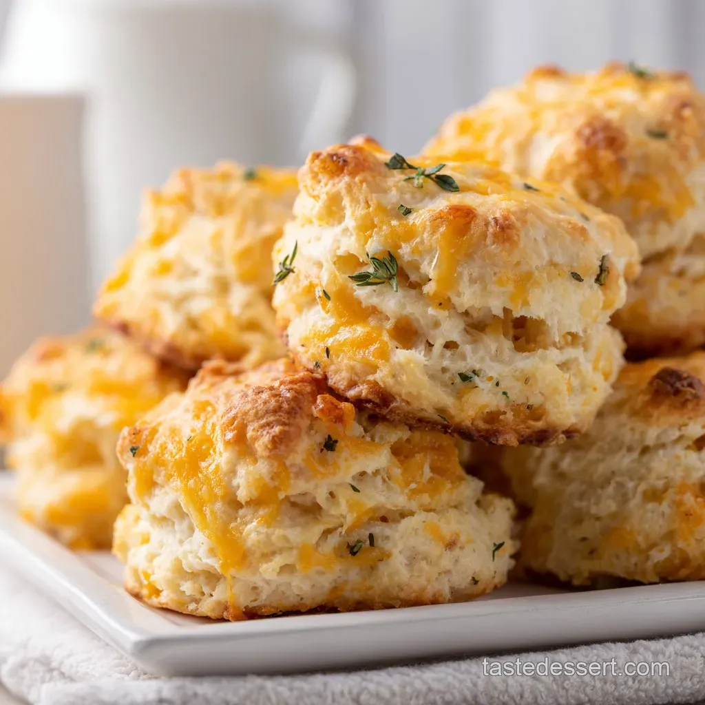 Bake Easy Restaurant-Style Garlic Cheese Biscuits at Home